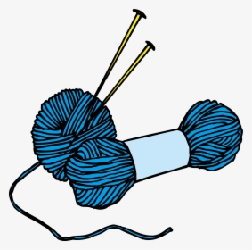 Crochet Clipart Yarn Ball - Transparent Knitting Clipart, HD Png Download, Free Download