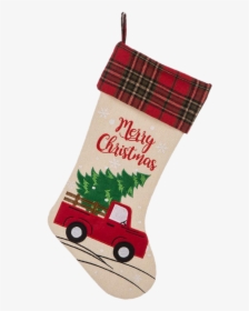 Christmas Stockings Png Free Download - Red Truck Christmas Stocking, Transparent Png, Free Download