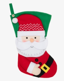 Santa Christmas Stockings Png Photos - Xmas Decorations, Transparent Png, Free Download