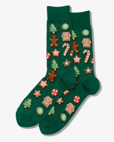 Men"s Christmas Cookies Crew Socks"  Class="slick Lazy - Christmas Stocking, HD Png Download, Free Download