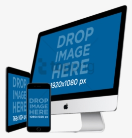 Iphone Ipad Mockup Png , Png Download - Mockup Ipad Iphone Imac, Transparent Png, Free Download