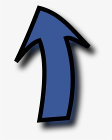 Blue Arrow Pointing Up - Arrow Cartoon Pointing Up, HD Png Download, Free Download