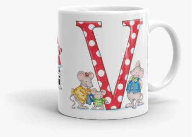 A Merry Little Christmas "letter V - Coffee Cup, HD Png Download, Free Download