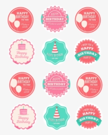 Happy Birthday Cupcake Toppers, HD Png Download, Free Download