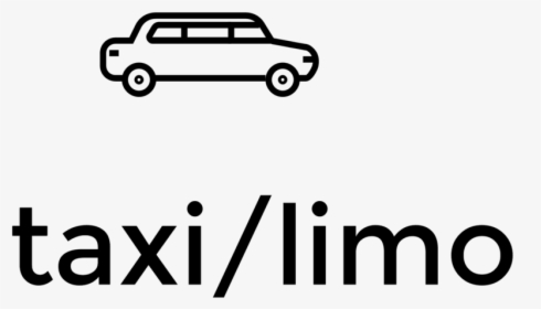 Taxi Limo Logo Black - Compact Van, HD Png Download, Free Download