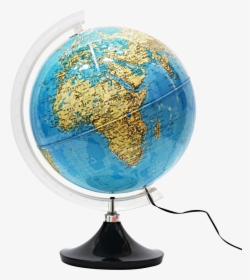 World Earth Map Png Image - Globe Hd, Transparent Png, Free Download