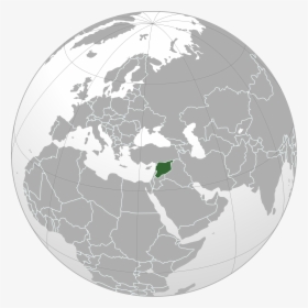 Syria Map - World Map Turkey Png, Transparent Png, Free Download