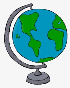 Transparent World Map Png Transparent Background - Globe Clipart, Png Download, Free Download