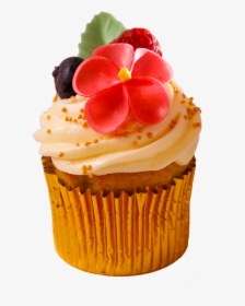 Lemon & Elderflower Cupcake - Patisserie Valerie Cupcakes, HD Png Download, Free Download