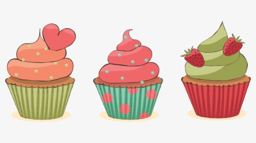 Transparent Fnaf Cupcake Png - Cupcakes Desenho Vintage Png, Png Download, Free Download