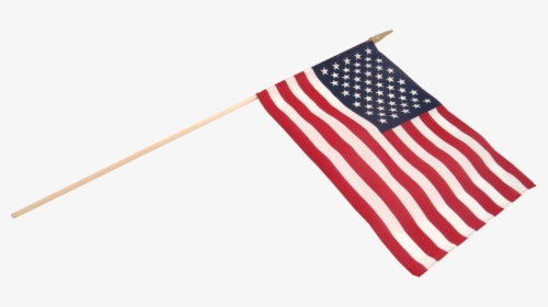 Small American Flag Transparent - American Flags Stick, HD Png Download, Free Download