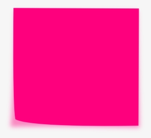 Pink Clipart Sticky Note - Coquelicot, HD Png Download, Free Download