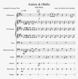Asterix & Obelix - Louis Armstrong La Vie En Rose Alto Sax, HD Png Download, Free Download