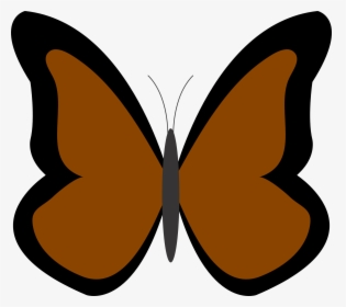 Butterfly Clipart Symmetrical - Blue Butterfly Clipart, HD Png Download, Free Download