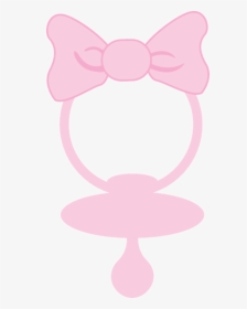 Pacifier Clipart Baby Girl - Baby Girl Pacifier Clipart, HD Png Download, Free Download