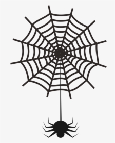 Clipart Spider And Web - Spider Web Svg, HD Png Download, Free Download