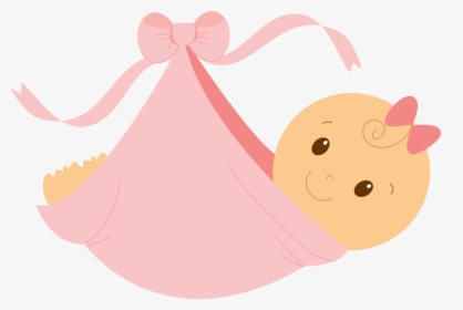 Baby Girl Clipart Deer - Clipart Baby Girl, HD Png Download, Free Download