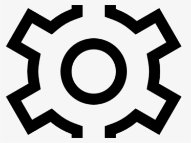 Gears Clipart Gear Outline - Settings Icon Material Design, HD Png Download, Free Download