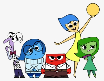Inside Out Clip Art - Inside Out Characters Drawing Easy, HD Png Download, Free Download