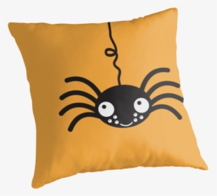Cute Hanging Spider For Halloween By Jazzydevil - Cushion, HD Png Download, Free Download