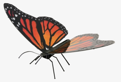 Picture Of Monarch Butterfly - Metal Earth Monarch Butterfly, HD Png Download, Free Download