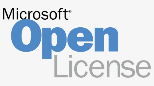 Microsoft Open License Logo Png Transparent - Microsoft Open License, Png Download, Free Download