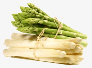 White And Green Asparagus - Esparrago Blanco Y Verde, HD Png Download, Free Download