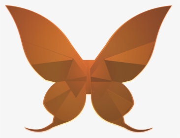 Origami Butterfly Png , Png Download - Butterfly, Transparent Png, Free Download