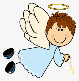 Clip Art Angel Child Clipart - First Communion Angel Clipart, HD Png Download, Free Download