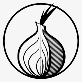 Orbot Logo Black White - Tor Logo Black And White, HD Png Download, Free Download