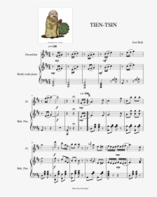 Transparent Tien Png - Sheet Music, Png Download, Free Download