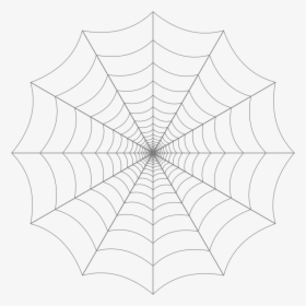 Halloween Spider Web Clipart Black And White Techflourish - Spider Web Transparent Background, HD Png Download, Free Download