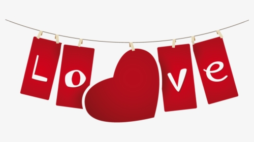 Valentines Day Love Decoration Png Clipart - Romantic Happy Valentine's Day, Transparent Png, Free Download