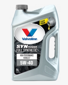 Valvoline Synpower 5w40 Synthetic Engine Oil 5l - Valvoline 5w30 Full Sintetico, HD Png Download, Free Download
