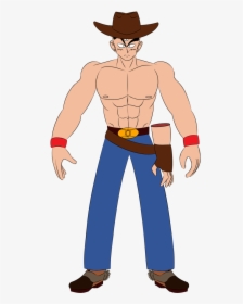 Cowboy Clipart Holster - Cartoon, HD Png Download, Free Download