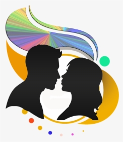 Transparent Lovers Png - Vector Couple Silhouette Png, Png Download, Free Download
