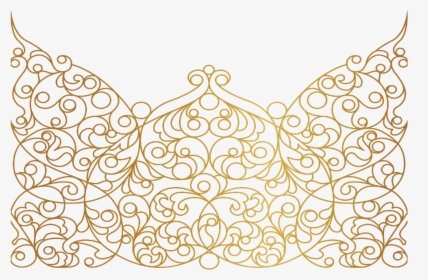 #mandala #swirls #design #pattern #paisley #gold #decor - Gold Swirl Patterns Png, Transparent Png, Free Download
