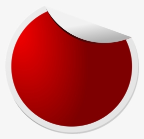 Stickers, Red, Round, White, Peeling, Decals, Folding, HD Png Download, Free Download