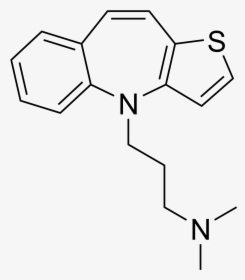 File - Tienopramine - Carbamazepine Structure, HD Png Download, Free Download
