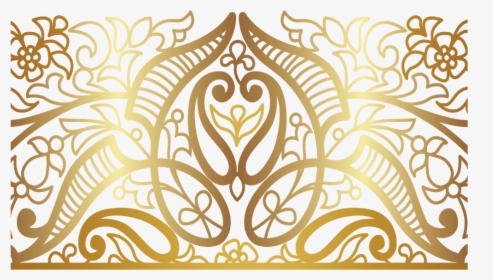 #mandala #swirls #design #pattern #paisley #gold #decor - Gold Mandala Design Transparent Background, HD Png Download, Free Download