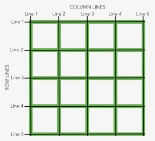 Layout With Grid Lines - Lines In Columns, HD Png Download, Free Download