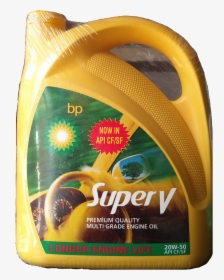 Bp Super V 20w50 Cf/sf 5 Ltr Oil, HD Png Download, Free Download