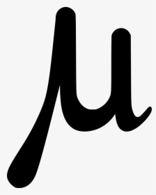 Mu Greek Alphabet Letter - Greek Mu, HD Png Download, Free Download