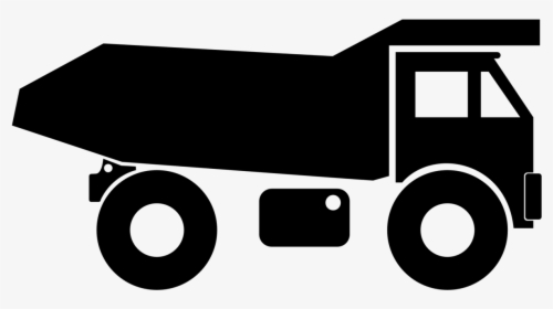 Dump Truck Garbage Truck Waste Truck Driver - Dump Truck Icon Png, Transparent Png, Free Download