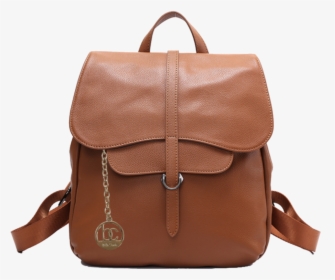 Brown Leather Backpack Png Transparent Image - Leather Backpack Png, Png Download, Free Download