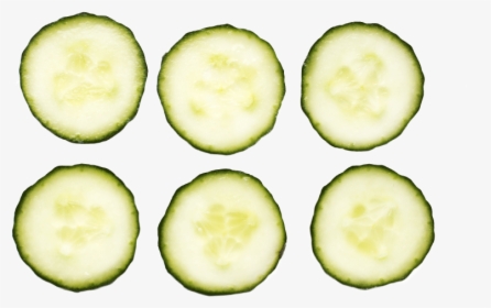 Image Of Some Cucumber Slices - Cucumber, HD Png Download, Free Download