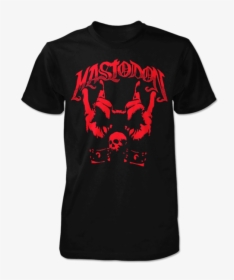 Devil Horns Tee - Mastodon Tattoo Hand Shirt, HD Png Download, Free Download