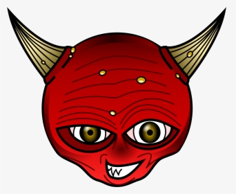 Devil Vector Royalty Free - Anjmasi Gambar Muka Hantu, HD Png Download, Free Download