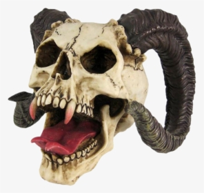 Skull With Tongue Out, HD Png Download, Free Download