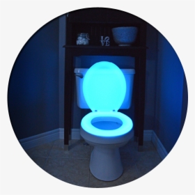 Glowing Toilet Bowl, HD Png Download, Free Download